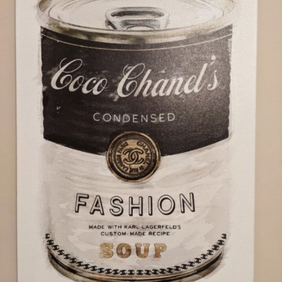 Coco Chanel Fashion Soup Canvas - Picture 2 of 6